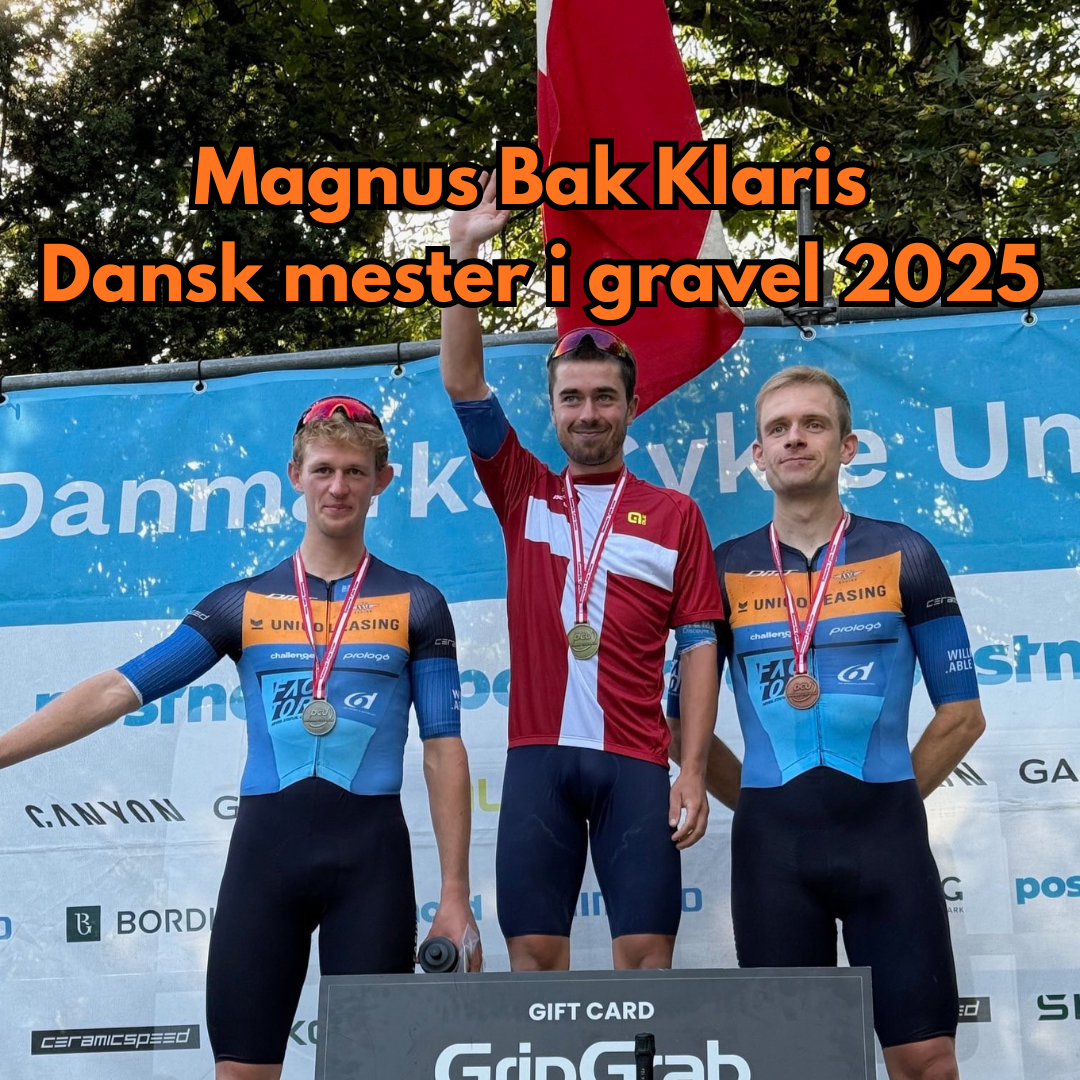 Magnus Bak Klaris – Danmarksmester i Gravel 2025